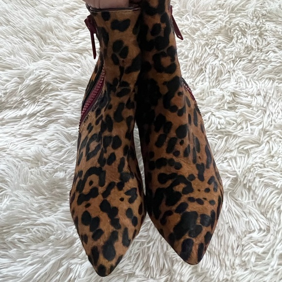 Veronica Beard Roquetta Calfair Booties - size 6 - Picture 3 of 11